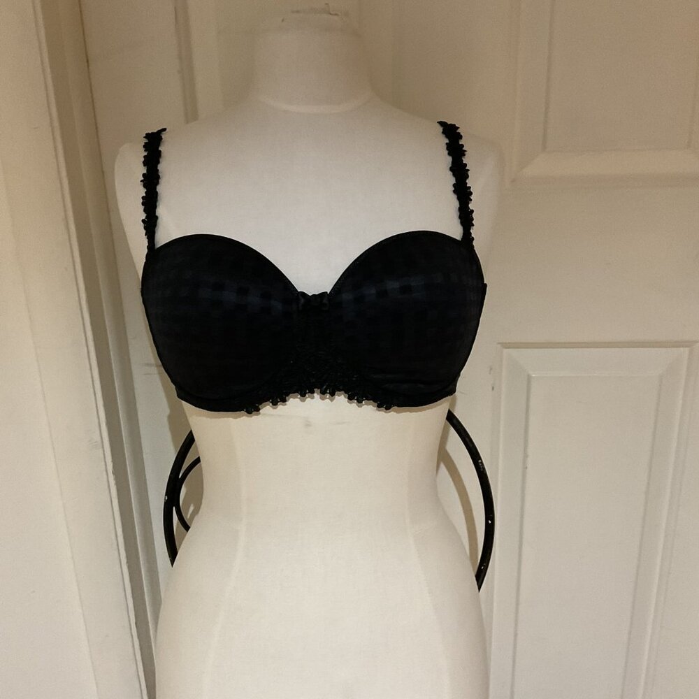 Marie Jo Avero Padded Bra Strapless - Black